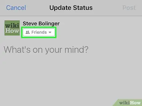 Immagine titolata Make a Facebook Post Public Step 8