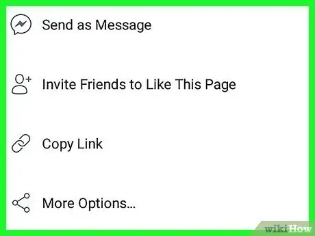 Immagine titolata Share a Facebook Page on Android Step 7