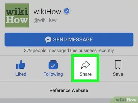 Immagine titolata Share a Facebook Page on Android Step 6