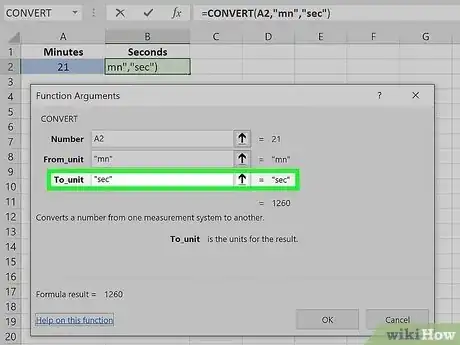 Immagine titolata Convert Measurements Easily in Microsoft Excel Step 16