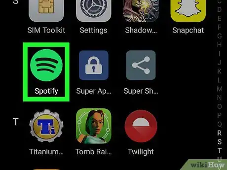Immagine titolata Clear the Spotify Queue on Android Step 1