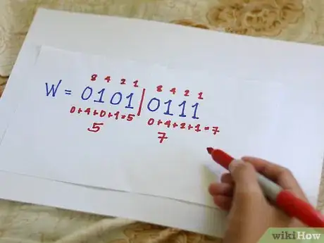 Immagine titolata Convert Binary to Hexadecimal Step 2