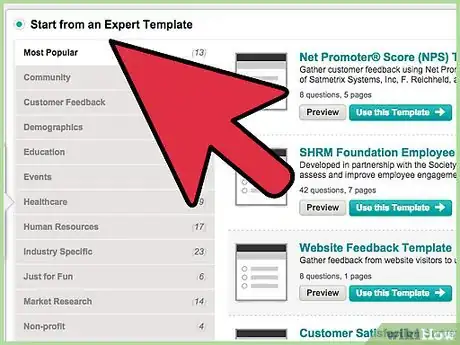 Immagine titolata Create an Online Survey With Surveymonkey Step 6
