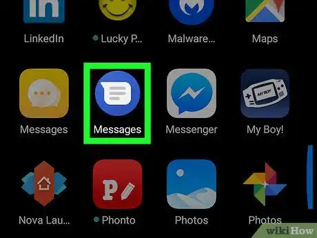 Immagine titolata Hide Messages on Android Step 1