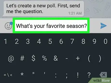 Immagine titolata Create Poll on Telegram on Android Step 6