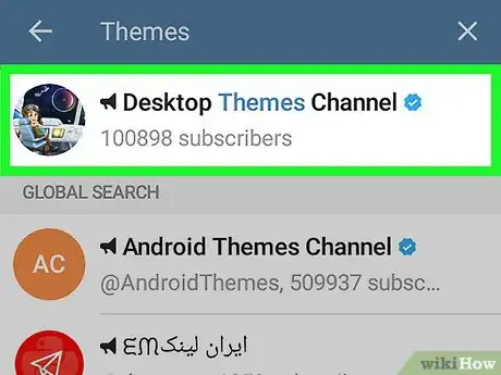Immagine titolata Install Telegram Themes on Android Step 4