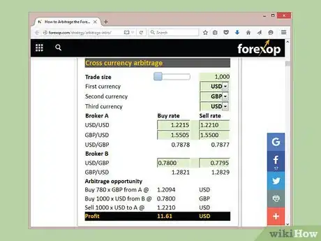Immagine titolata Calculate Arbitrage in Forex Step 10
