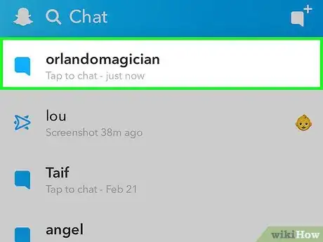 Immagine titolata Read Snapchat Messages Without the Other Person Knowing Step 3