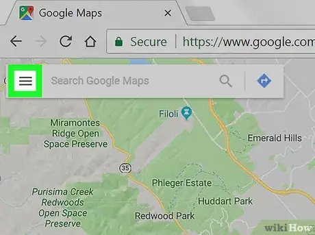 Immagine titolata Remove Google Map Labels on PC or Mac Step 2