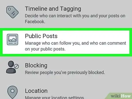 Immagine titolata Delete Followers on Facebook on Android Step 5