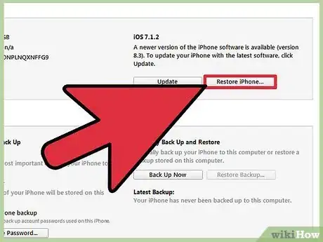Immagine titolata Unlock a Disabled iPod Step 4