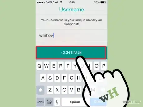 Immagine titolata Make a Snapchat Account Step 3.png