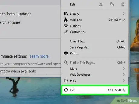 Immagine titolata Speed Up Firefox Step 54