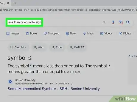 Immagine titolata Type Less than or Equal to Step 10