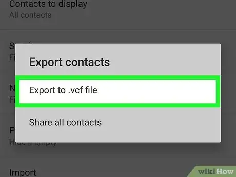 Immagine titolata Backup Contacts on Android Step 14