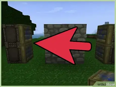 Immagine titolata Make an Automatic Piston Door in Minecraft Step 3