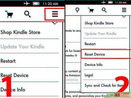 Immagine titolata Reset a Kindle Step 17