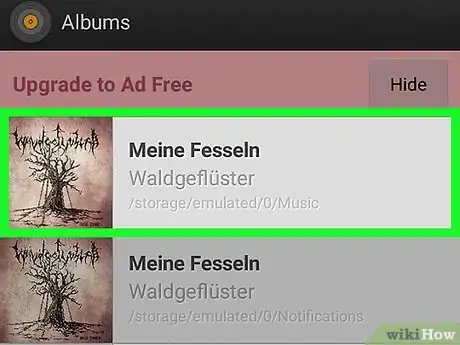 Immagine titolata Add Album Art on Android Step 3
