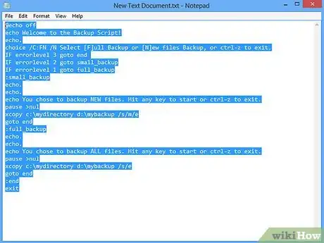 Immagine titolata Use the Microsoft Batch File Language Step 5