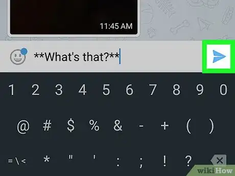 Immagine titolata Type Bold Text on Telegram on Android Step 6