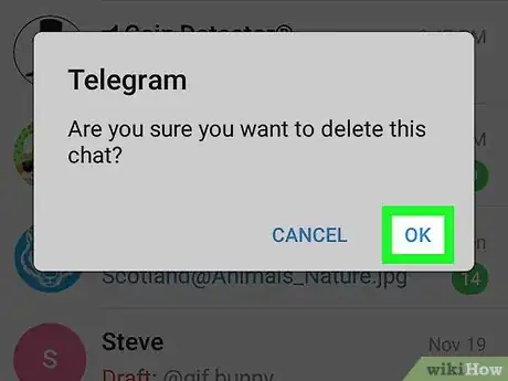 Immagine titolata Remove a Telegram Bot on Android Step 4