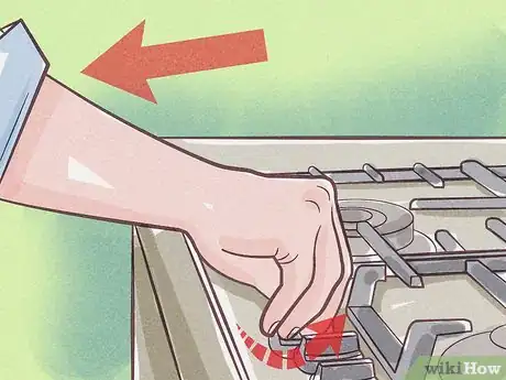 Immagine titolata Use a Gas Stove Step 1