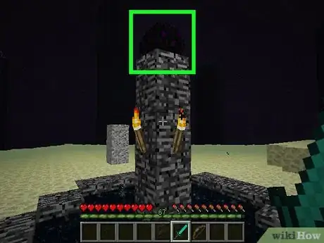 Immagine titolata Open the Dragon Egg in Minecraft Step 1