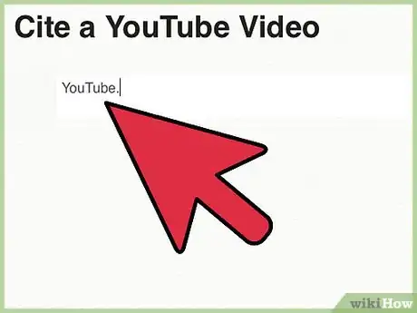 Immagine titolata Cite a YouTube Video Step 6