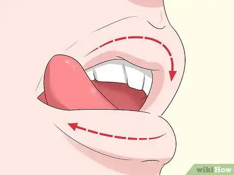 Immagine titolata Peck Kiss a Guy Step 1
