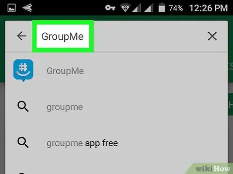 Immagine titolata Install Groupme on Android Step 3