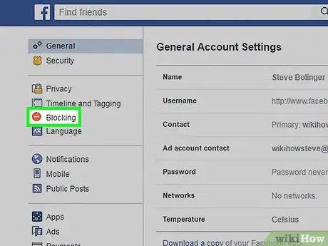 Immagine titolata Block Someone Who Has Blocked You on Facebook Step 14