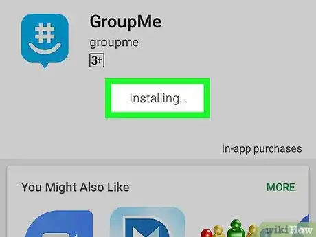 Immagine titolata Install Groupme on Android Step 8