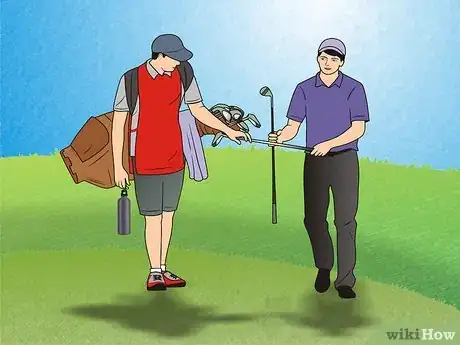 Immagine titolata Be a Golf Caddy Step 3