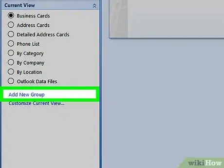 Immagine titolata Create a Contact Group in Outlook on PC or Mac Step 3
