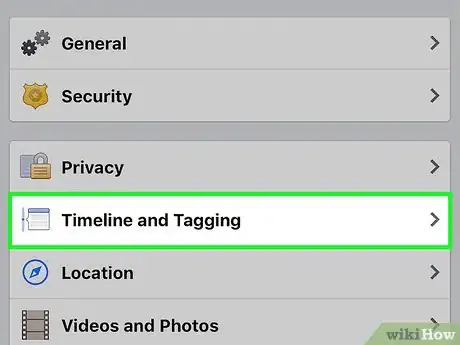 Immagine titolata Approve Tags on Facebook Step 4