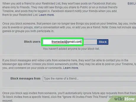 Immagine titolata Block Someone Who Has Blocked You on Facebook Step 15