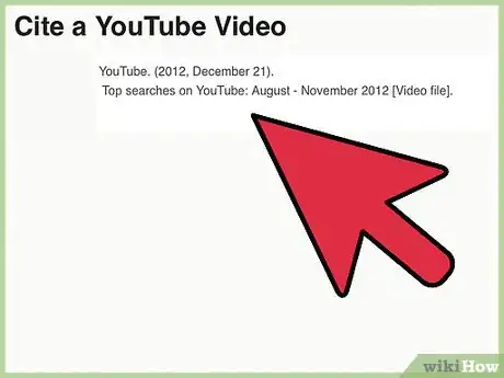 Immagine titolata Cite a YouTube Video Step 4