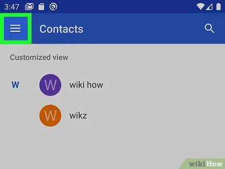 Immagine titolata Unblock a Number on Android Step 2