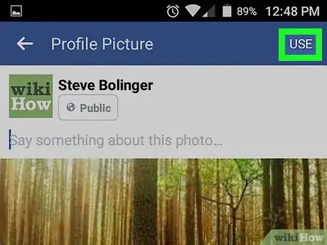 Immagine titolata Change Your Facebook Profile Picture Without Cropping on Android Step 9