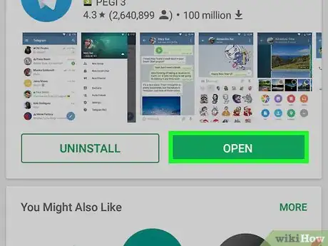 Immagine titolata Get Group Link on Telegram on Android Step 1