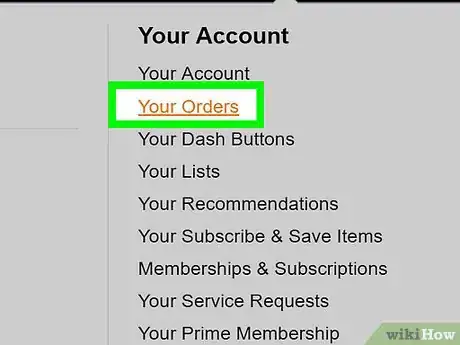 Immagine titolata Hide Amazon Orders Step 3