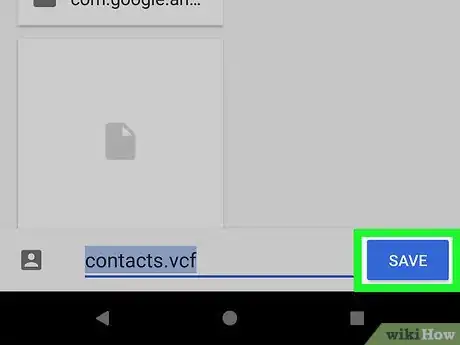 Immagine titolata Backup Contacts on Android Step 16