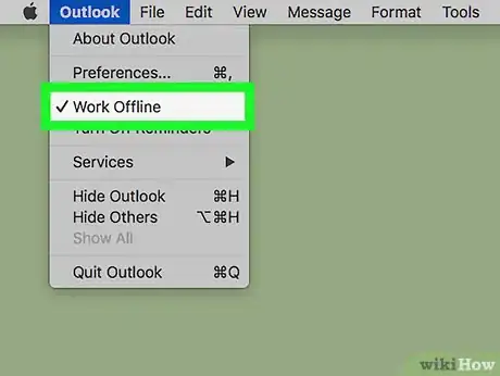 Immagine titolata Disable “Work Offline” in Outlook Step 9