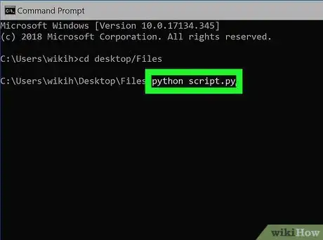 Immagine titolata Use Windows Command Prompt to Run a Python File Step 10