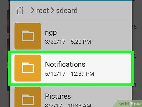 Immagine titolata Add Notification Sounds on Android Step 5
