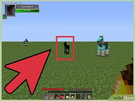 Immagine titolata Tame a Horse in Minecraft Step 9