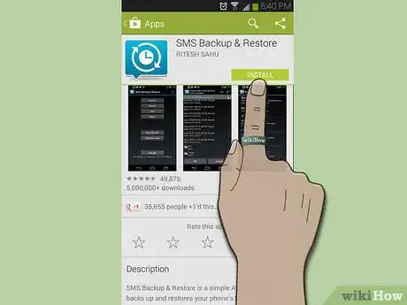 Immagine titolata Save Text Messages on Android Step 2