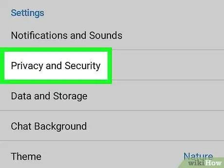 Immagine titolata Hide Last Seen on Telegram on Android Step 4