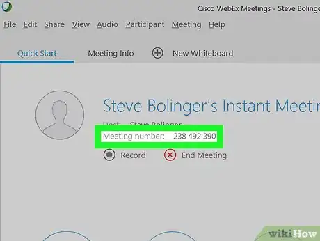 Immagine titolata Join a Webex Meeting on PC or Mac Step 1