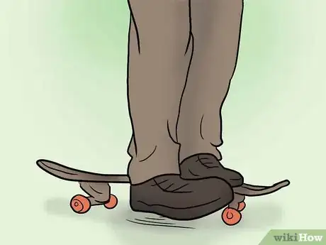 Immagine titolata Stop a Skateboard Step 3